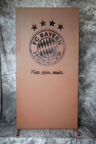 FC BAYERN-SICHTSCHUTZWAND